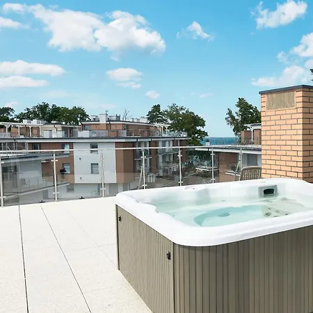 公寓 Szafirowe 3 Kryty Basen I Sauna Klifowa 里沃